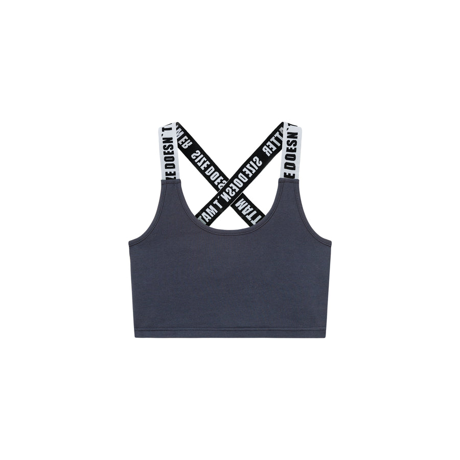 CHUU Backline Crisscross Bra Top