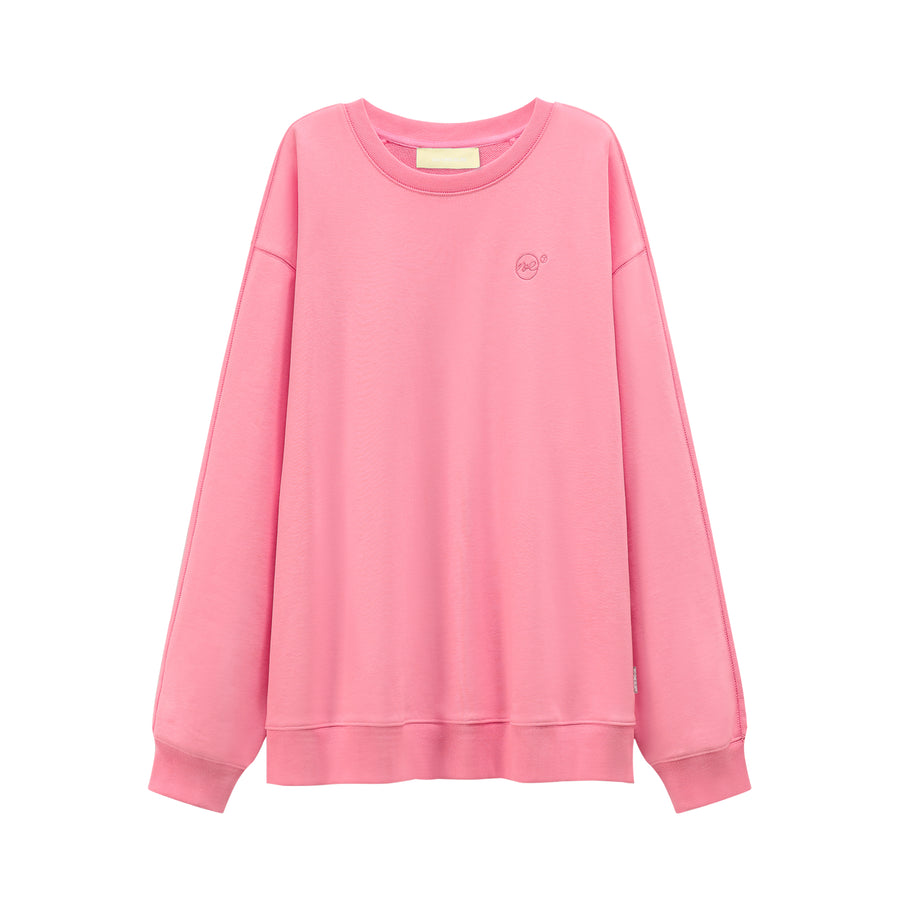 CHUU Solid Simple Casual Sweatshirt