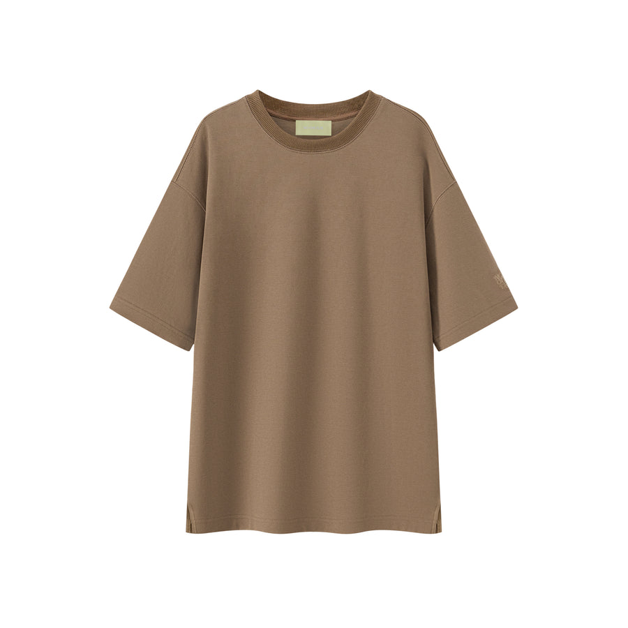 CHUU Solid Color Oversized Thick T-Shirt