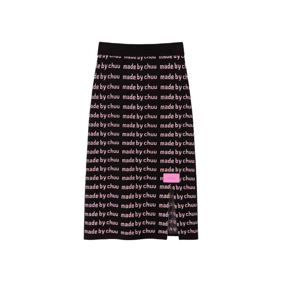 CHUU Made By Chuu Maxi Knit Skirt