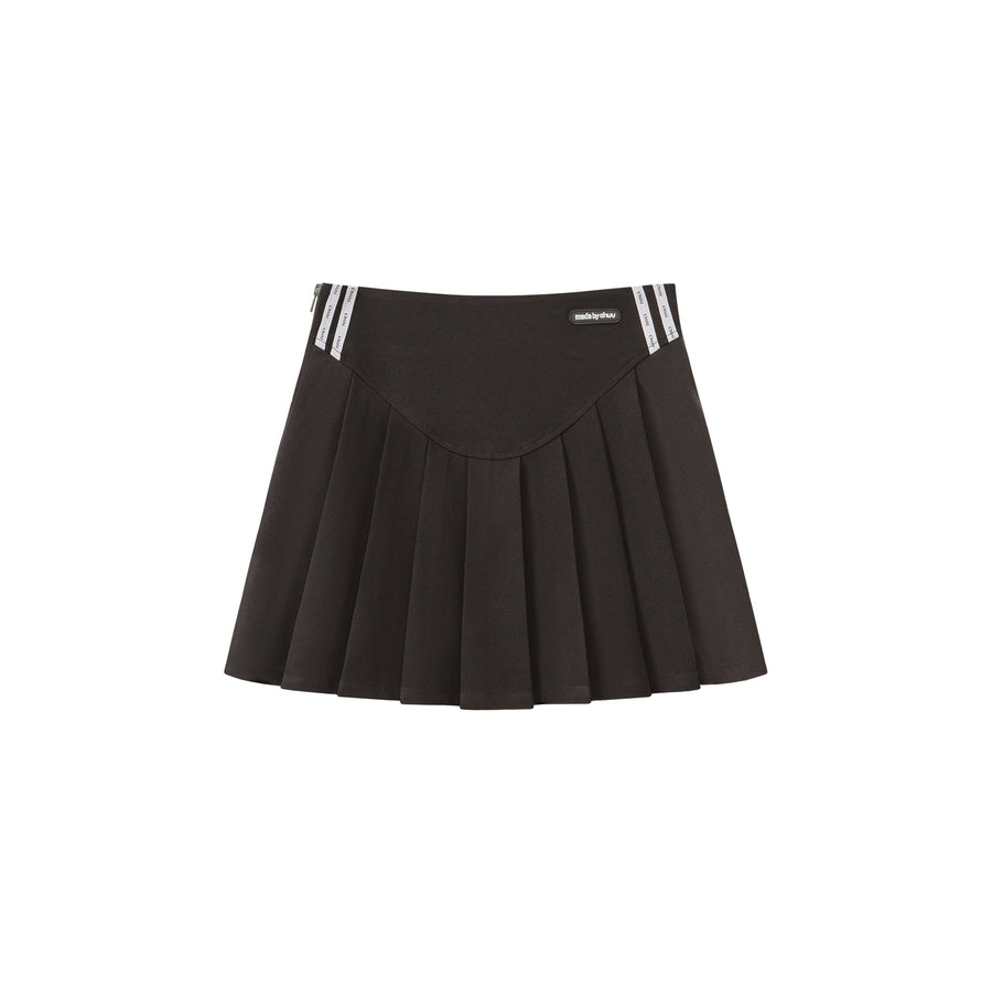 CHUU Pleated Mini Skirt