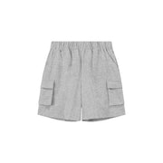 Side Pocket Wide Jogger Shorts