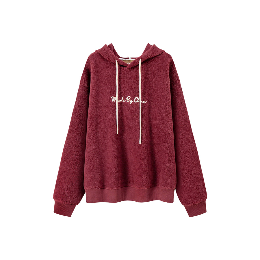 CHUU Candy Coated Fleece Hoodie