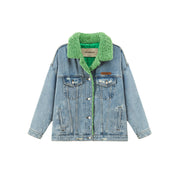 Inner Fleece Denim Jacket