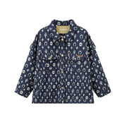 Western Pattern Printed Overfit Jacket