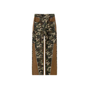 Big Pocket Camo Cargo Straight Pants