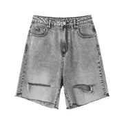 Vintage Distressed Denim Shorts