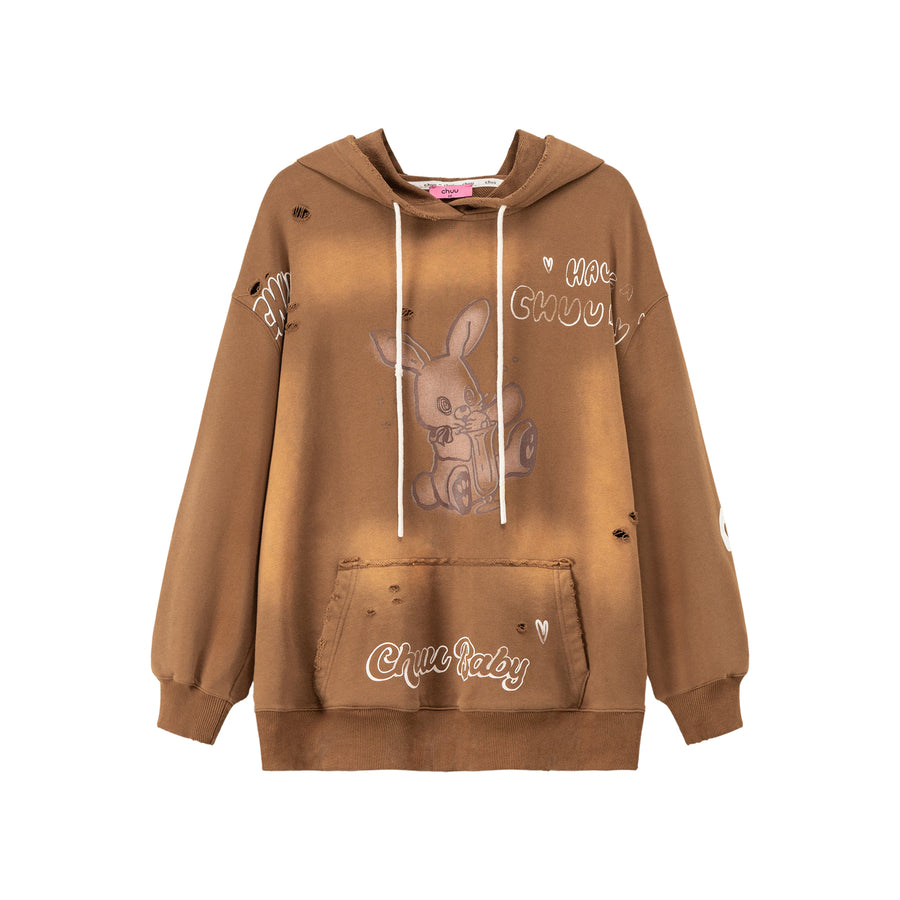 CHUU Year Of The Rabbit Hoodie