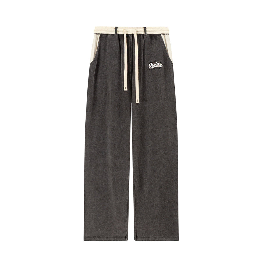 CHUU Waist String Wide Jogger Pants