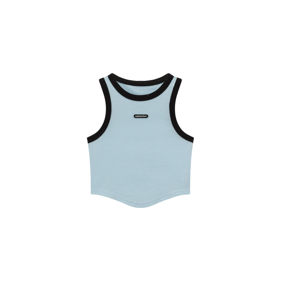 CHUU Color Slim Sleeveless Crop Top