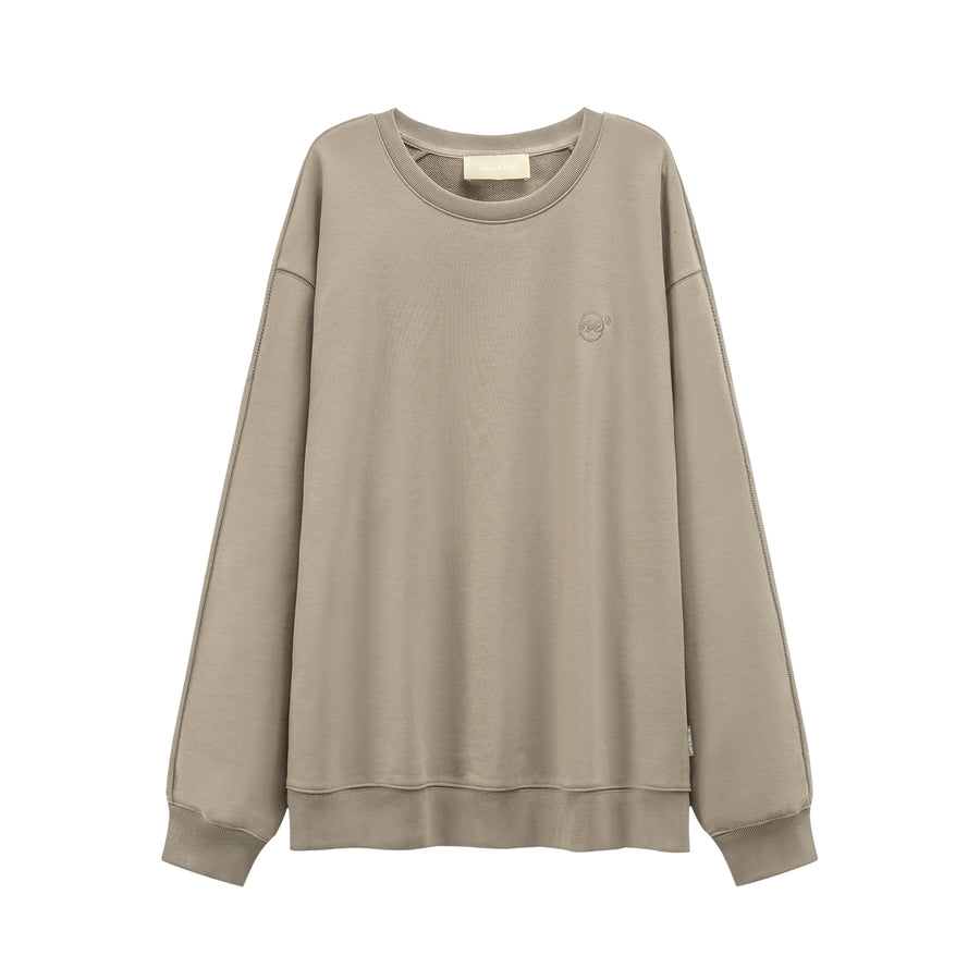 CHUU Solid Simple Casual Sweatshirt