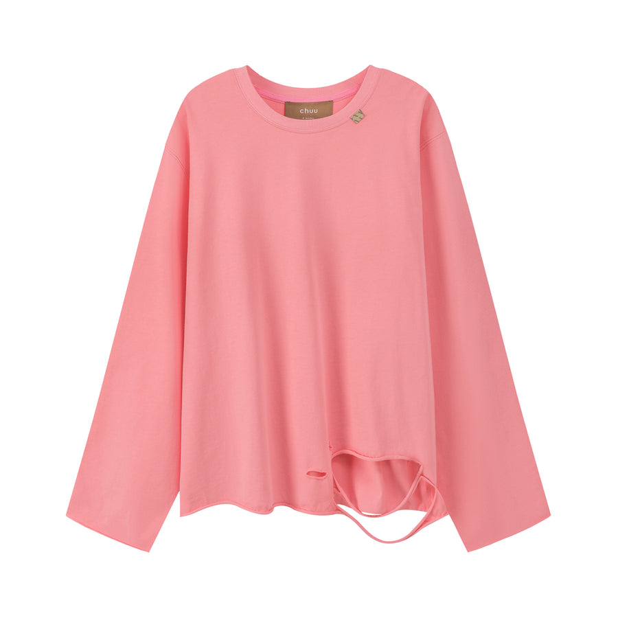 CHUU Stay Accountable Cutout Top