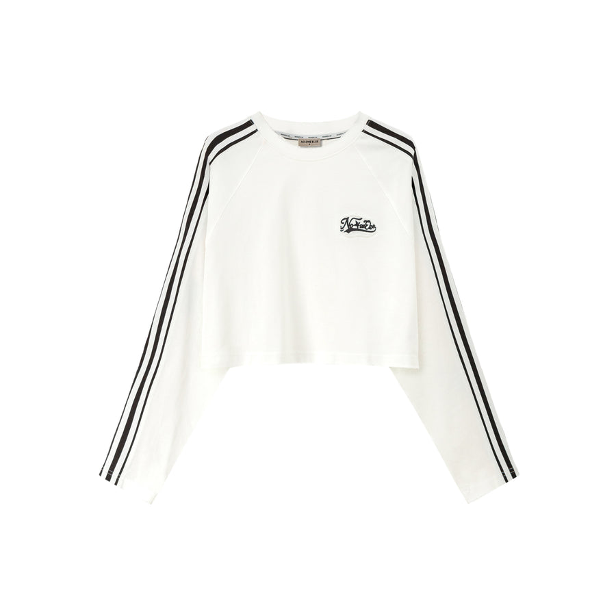 CHUU Raglan Cropped T-Shirt