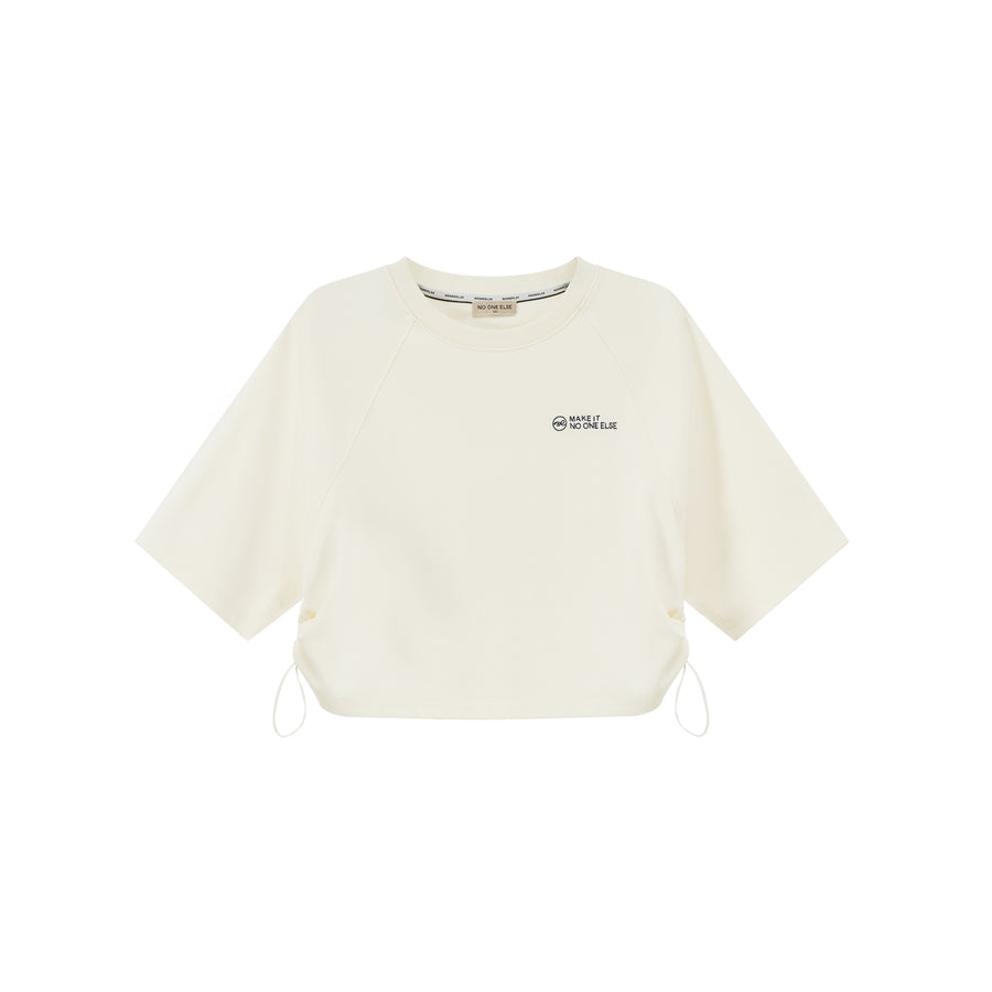 CHUU Raglan Cropped T-Shirt