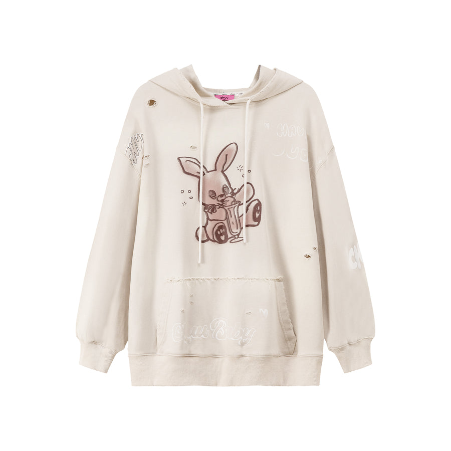 CHUU Year Of The Rabbit Hoodie