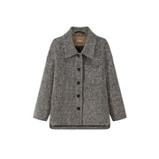 London Vibes Loose-Fitting Short Coat