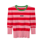 You Are So Sweet Stripes Knit Top