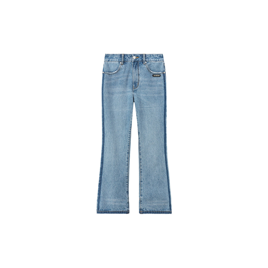 CHUU Semi Bootcut Denim Jeans