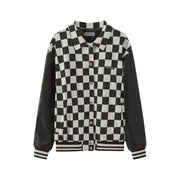 I Am Much More Me Checkered Jumper Jacket