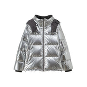 Space Hood Overfit Padding Jacket