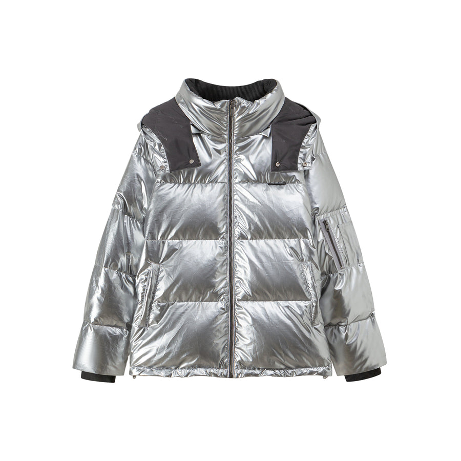 CHUU Space Hood Overfit Padding Jacket