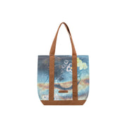 Flower Art Color Cotton Bag