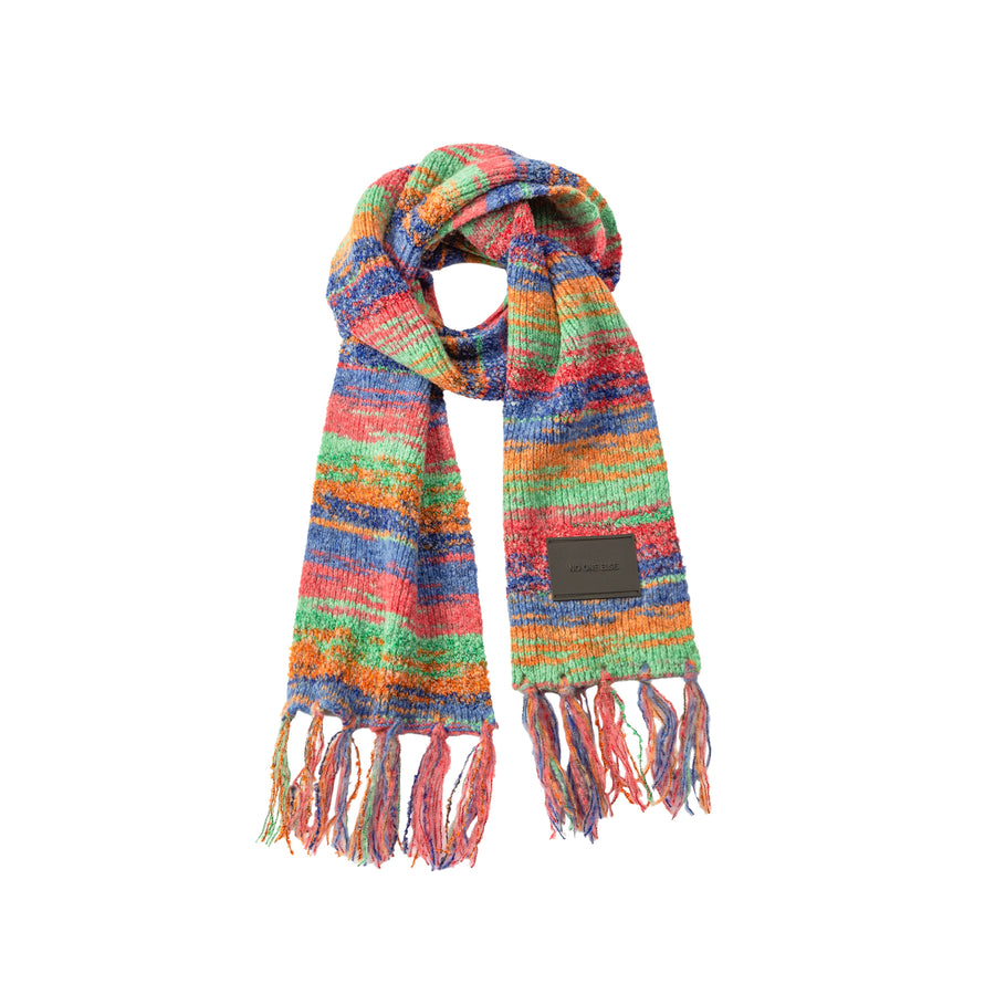 CHUU Rainbow Fringe Muffler