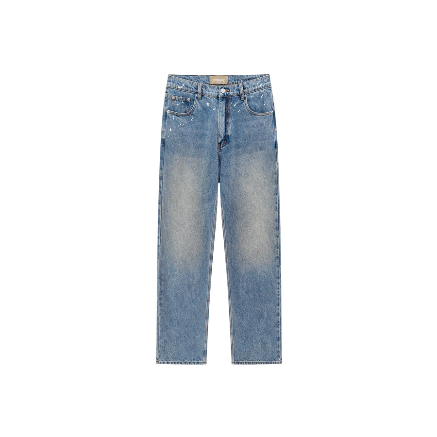 CHUU High-Waist Wide Straight Jeans