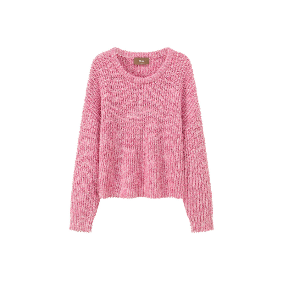 CHUU No Matter What I Do Oversized Ribbed Knit Sweater