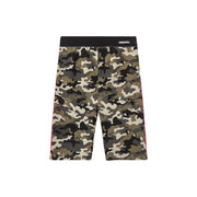 Deep In Your Eyes Camouflage Slim Shorts