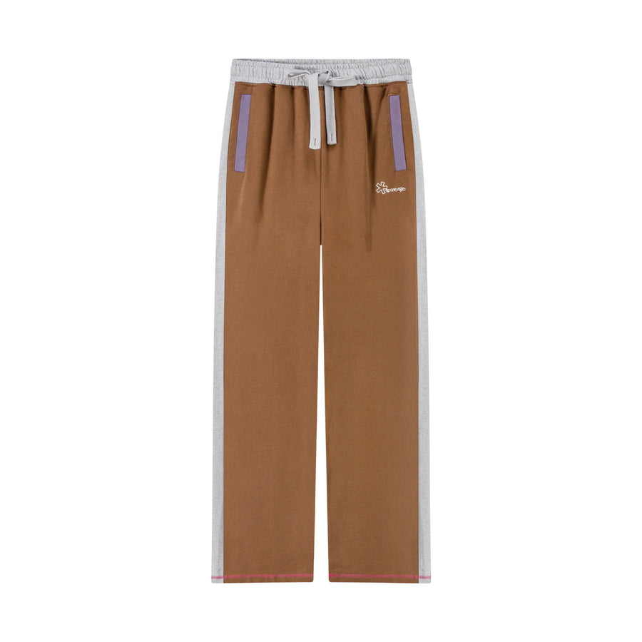 CHUU Color Matching Loose Fit Pants