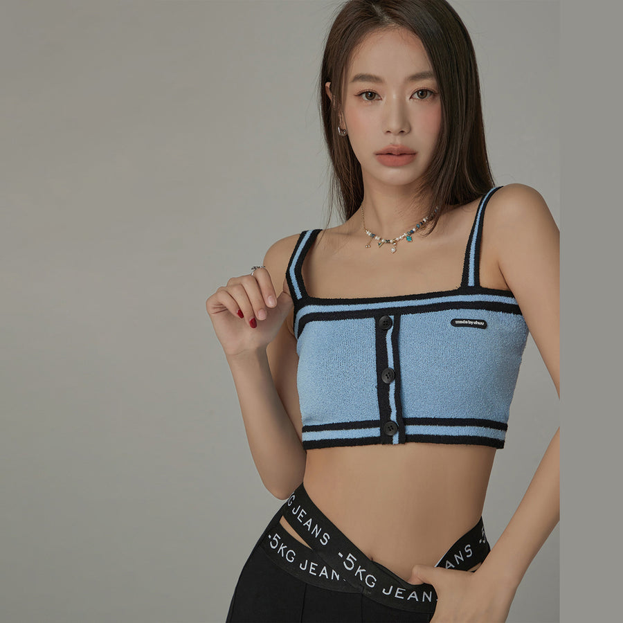 CHUU Color Bustier Top