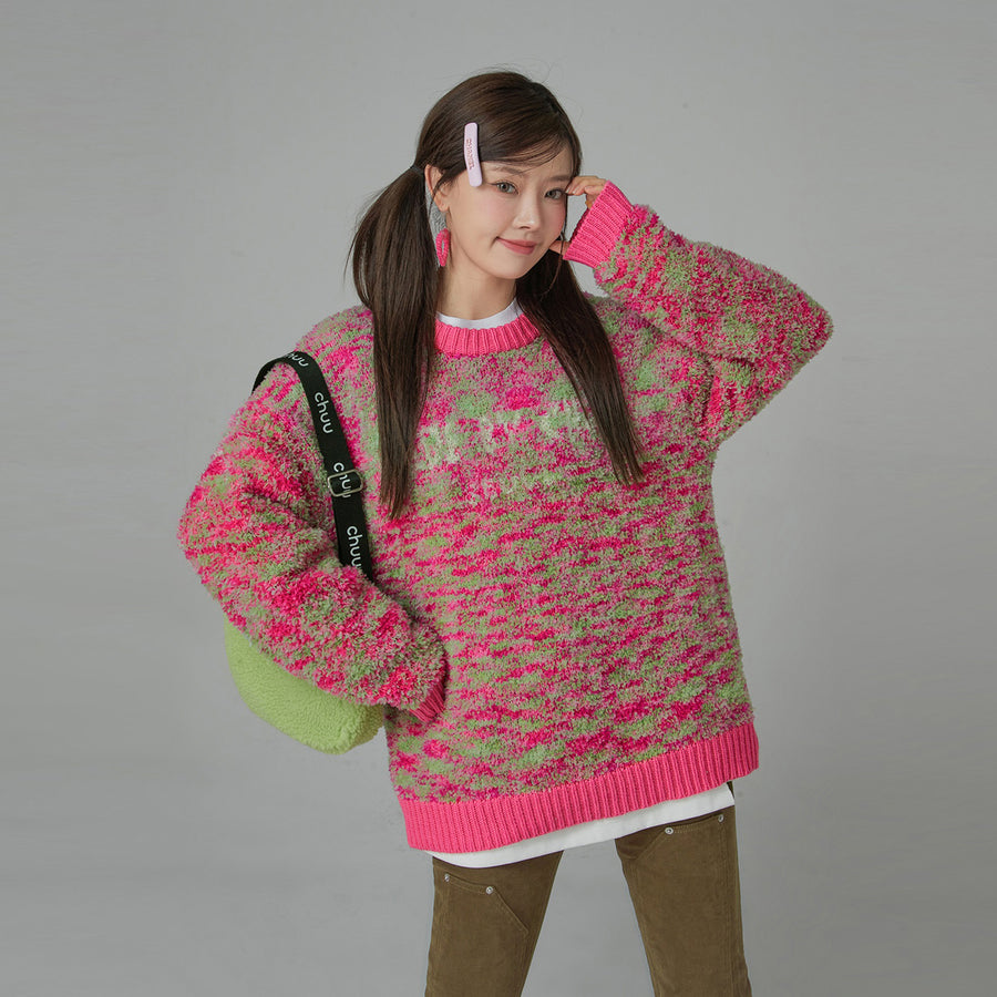 CHUU Like Serendipity Loose Fit Knit Sweater