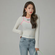 Slim Color Lined Top