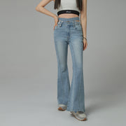 Just A Lullaby Fashion High-Waist Bootcut Jeans