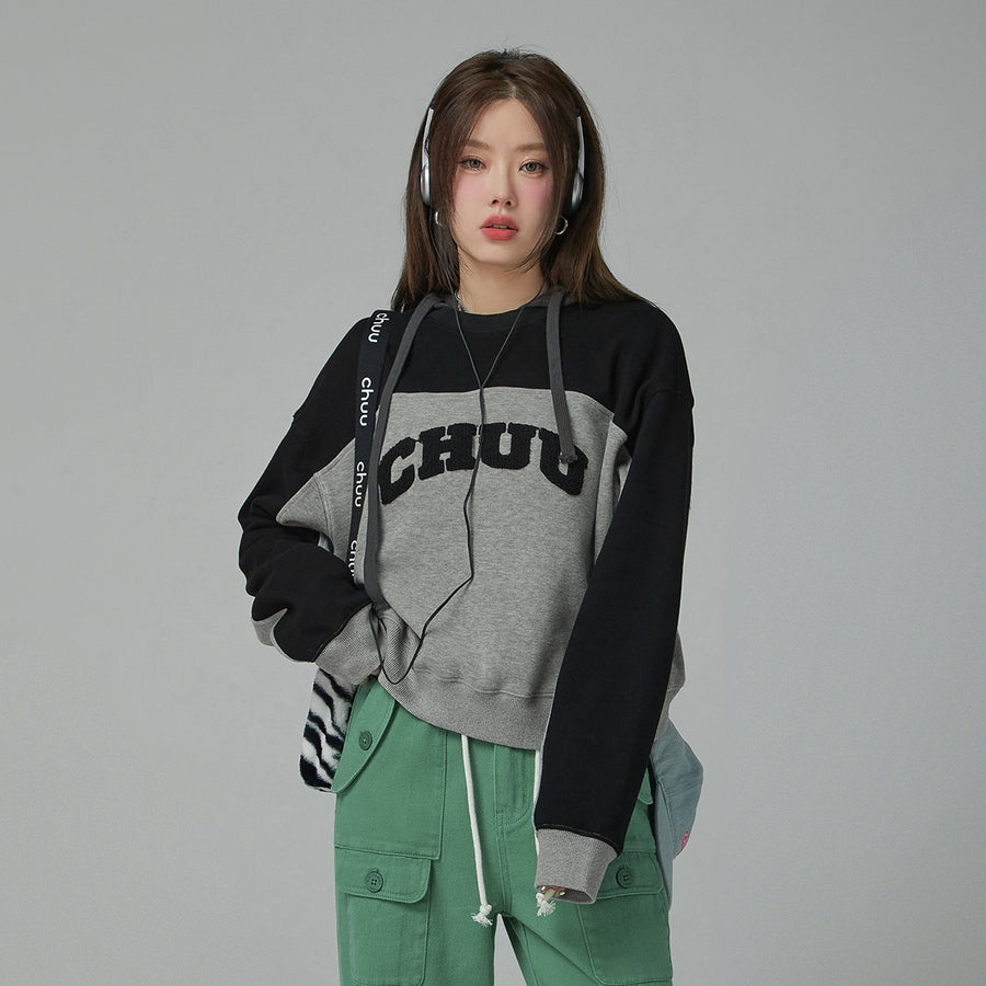 CHUU The Apple Of My Eye Loose-Fit Sweatshirt