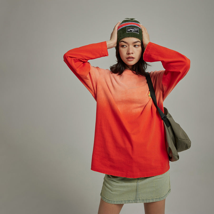 CHUU Noe Embroidered Loose-Fit T-Shirt