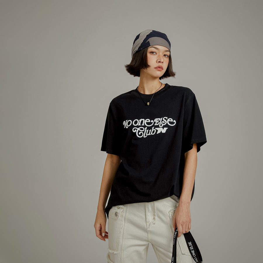 CHUU Noe Club Colored Loose Fit T-Shirt