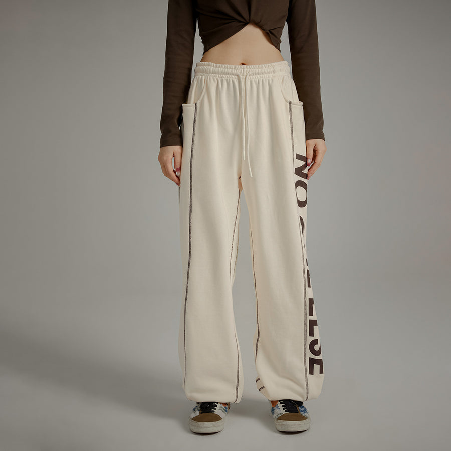 CHUU Noe Wide Jogger Pants