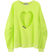 Show Me Your Heart Cutout Sweatshirt