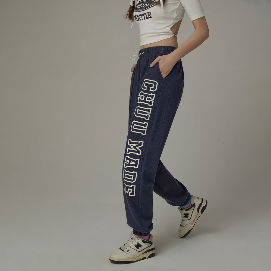 CHUU Chuu Made Logo Jogger Pants