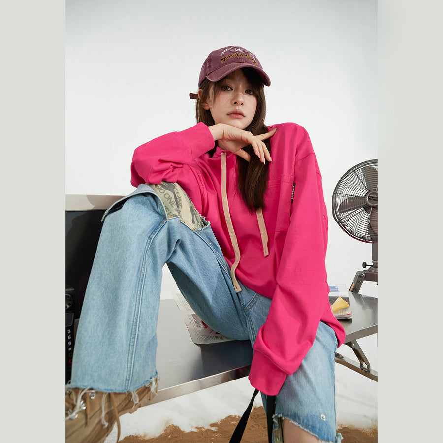 CHUU Daily Loose Fit Hooded Sweatshirt