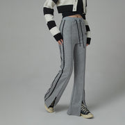 Slit Bootcut Sweat Pants