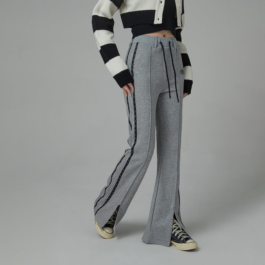 CHUU Slit Bootcut Sweat Pants