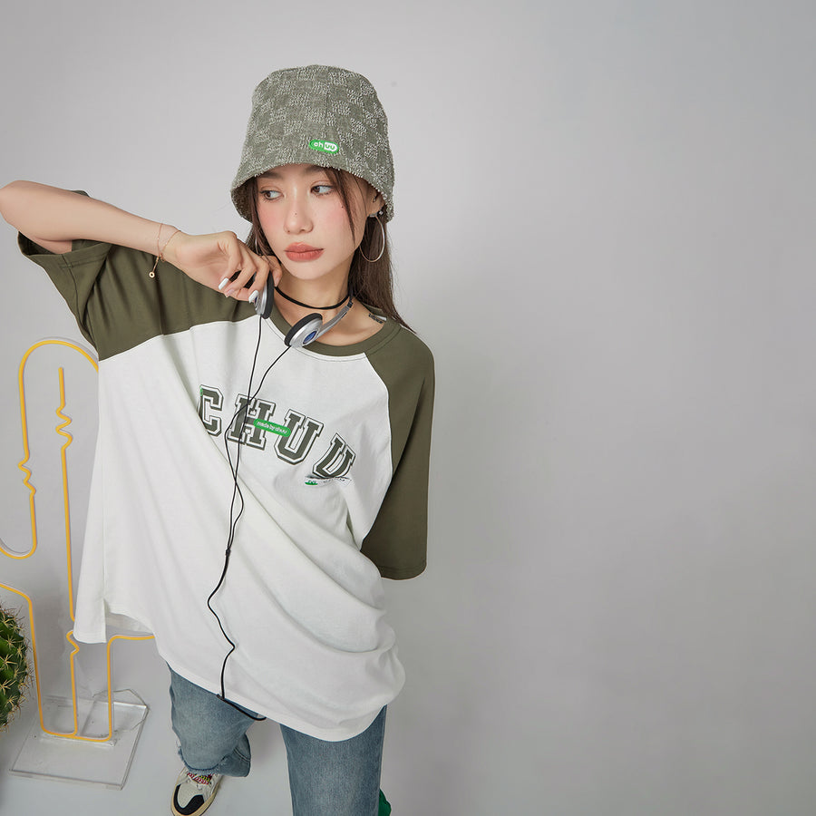 CHUU Chuu College Oversized T-Shirt