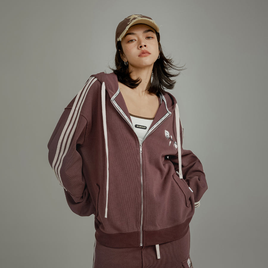 CHUU Noe Daily Hooded Zip-Up Jacket