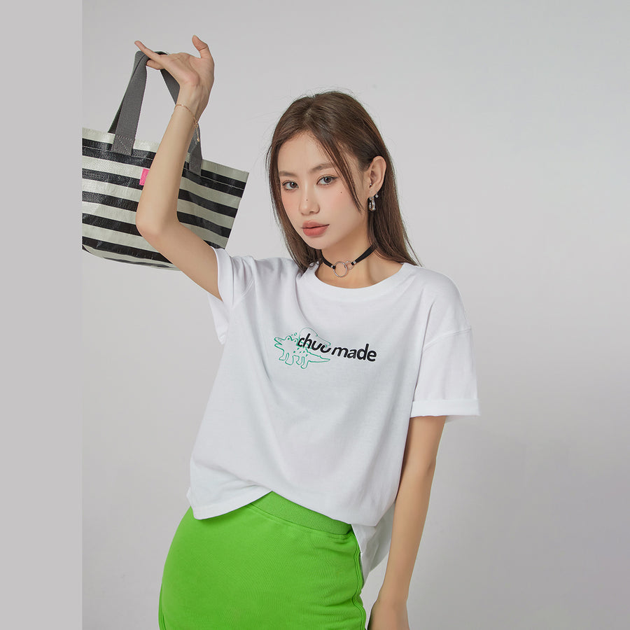 CHUU Chuumade Logo Simple T-Shirt