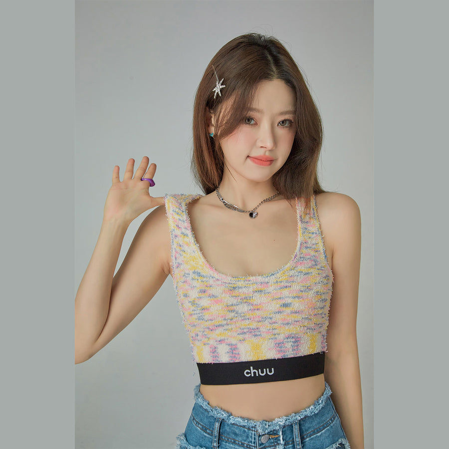 CHUU Chuu Band Crop Top