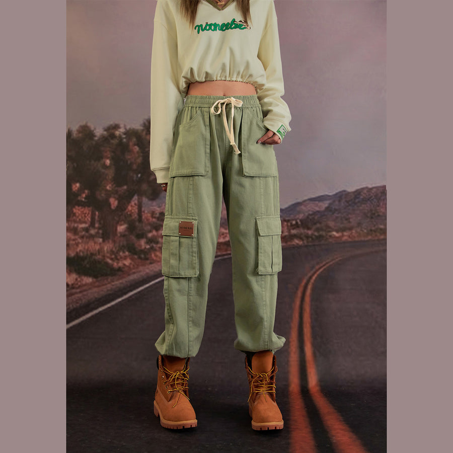 CHUU High Waist Jogger Casual Pants