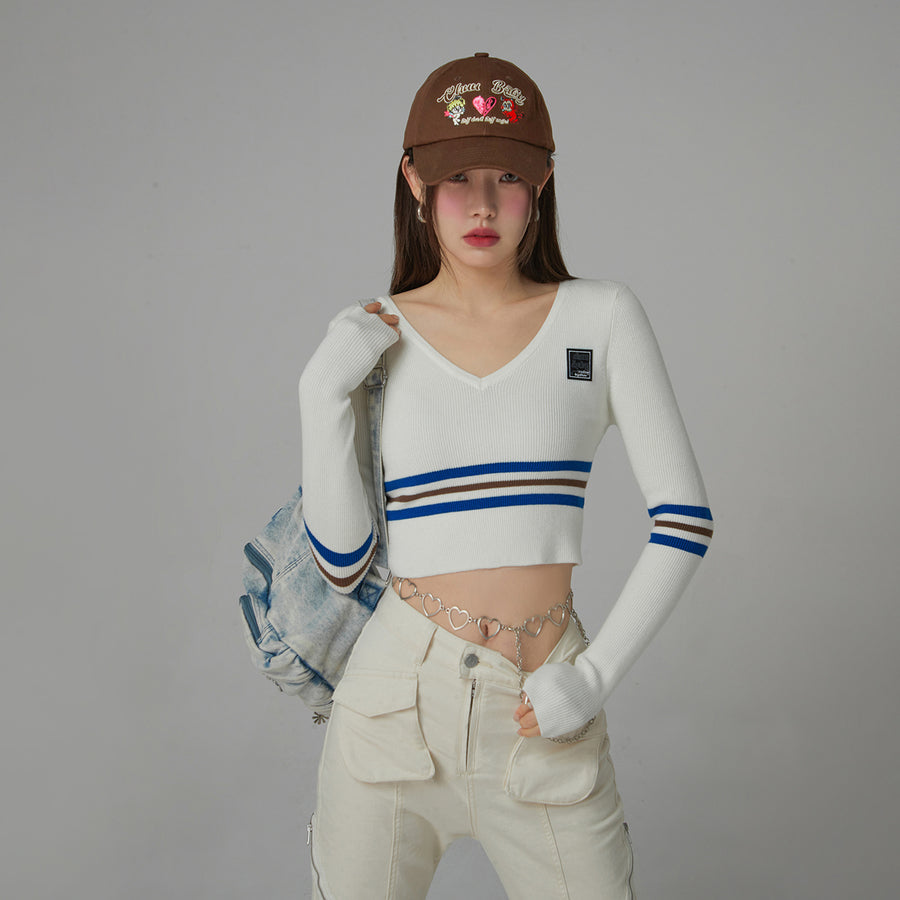 CHUU Angel And Devil Vintage Cap